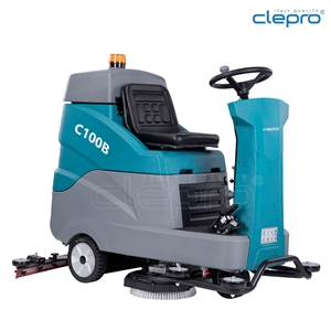 Máy chà sàn công nghiệp ngồi lái CLEPRO C100B (Dùng ắc quy)
